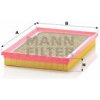 Vzduchový filter MANN-FILTER C 2733 Vzduchový filter MANN-FILTER C 2733