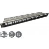 Solarix Modulárny neosadený patch panel Solarix 24 portov 1U Solarix Modulárny neosadený patch panel Solarix 24 portov 1U
