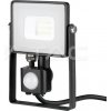 V-TAC LED reflektor so senzorom 10W SAMSUNG Chip 800lm 4000K čierny (437) VT-10-S V-TAC LED reflektor so senzorom 10W SAMSUNG Chip 800lm 4000K čierny (437) VT-10-S