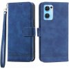 Peňaženkové kožené puzdro Dierfeng Dream na Oppo Reno 7 5G - Modrá Peňaženkové kožené puzdro Dierfeng Dream na Oppo Reno 7 5G - Modrá
