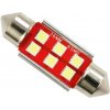Interlook Auto LED žiarovka C5W 6 SMD 3535 CAN BUS 39 mm Interlook Auto LED žiarovka C5W 6 SMD 3535 CAN BUS 39 mm