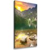 Vertikálny foto obraz na plátne Morské oko Tatry 50x100 cm