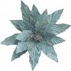 POINSETIA vianočná ruža zamat KORÁLOVO-ZLATÁ 28cm POINSETIA vianočná ruža zamat KORÁLOVO-ZLATÁ 28cm