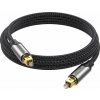 Audio kábel Vention Optical Fiber Toslink Audio Cable Aluminum Alloy Type 1M Gray (BAVHF) Audio kábel Vention Optical Fiber Toslink Audio Cable Aluminum Alloy Type 1M Gray (BAVHF)