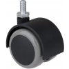 Walteco Nábytkové koliesko s čapom M8, priemer 50 mm, nosnosť 50 kg Množstvo: 1 ks , 18176 Walteco Nábytkové koliesko s čapom M8, priemer 50 mm, nosnosť 50 kg Množstvo: 1 ks , 18176