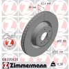 Brzdový kotúč ZIMMERMANN 100.3359.20 Brzdový kotúč ZIMMERMANN 100.3359.20