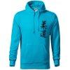 Judo nápis japan - Mikina pánska Cape s kapucňou - 3XL ( Svetlý tyrkys ) Judo nápis japan - Mikina pánska Cape s kapucňou - 3XL ( Svetlý tyrkys )