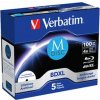 VERBATIM M-DISC BD-R XL 100GB, 4x, printable, jewel case 5 ks VERBATIM M-DISC BD-R XL 100GB, 4x, printable, jewel case 5 ks
