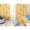 Biante Detský bavlnený záves Sandra SA-727 Spiace medvedíky na žltooranžovom 150x160 cm Biante Detský bavlnený záves Sandra SA-727 Spiace medvedíky na žltooranžovom 150x160 cm