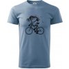 Cyklo kostra - Klasické pánske tričko vyššej gramáže - 2XL ( Denim ) Cyklo kostra - Klasické pánske tričko vyššej gramáže - 2XL ( Denim )