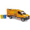 Bruder 2682 MB Sprinter komunálne smetiarske auto Bruder 2682 MB Sprinter komunálne smetiarske auto