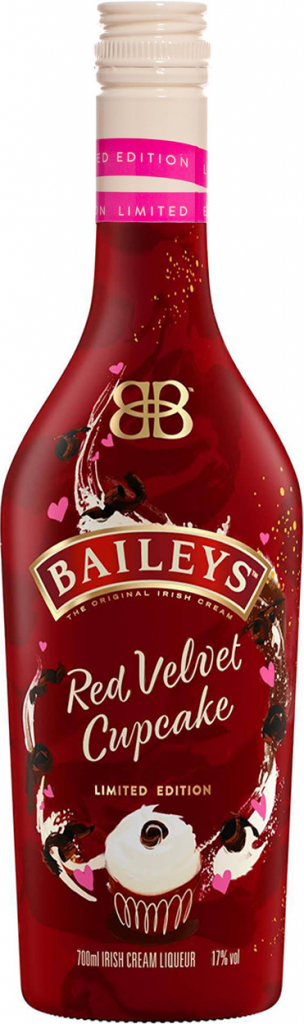 Baileys Red Velvet Cupcake 17% 0,7 l (čistá fľaša)