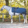 QHP Deka bedrová s fleecom nepremokavá navy dusk QHP Deka bedrová s fleecom nepremokavá navy dusk