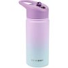 SKIPHOP SKIP HOP Fľaša so slamkou nerezová Wander - ombré purple, 450ml SKIPHOP SKIP HOP Fľaša so slamkou nerezová Wander - ombré purple, 450ml