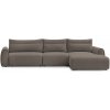 Hnedá rohová pohovka Aden – Bobochic Paris Hnedá rohová pohovka Aden – Bobochic Paris