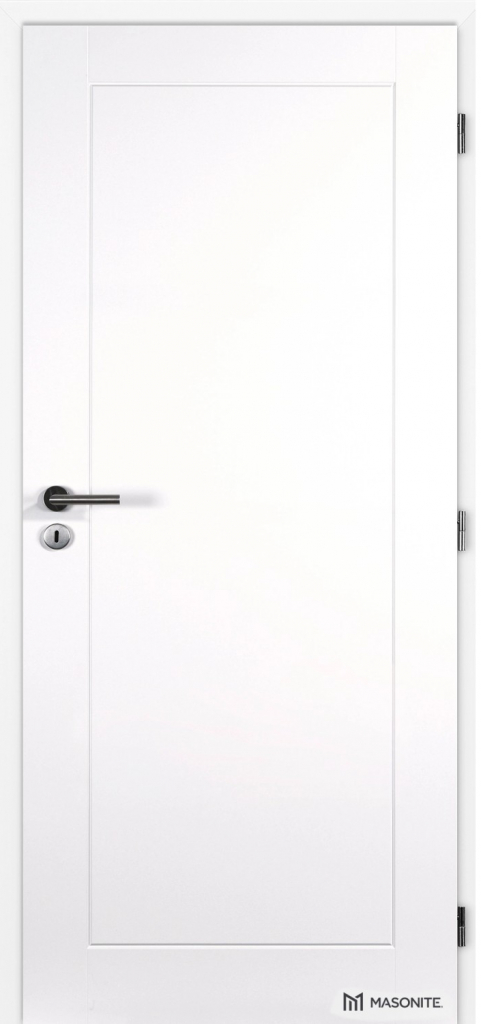 Doornite Profilované dvere Tampa plné biele 60 P