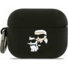 Karl Lagerfeld 3D Logo NFT Karl and Choupette Silikonové Púzdro pre AirPods 3 Pro čierne 57983128165 Karl Lagerfeld 3D Logo NFT Karl and Choupette Silikonové Púzdro pre AirPods 3 Pro čierne 57983128165