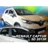 Renault Captur 2012-2019 (so zadnými) - deflektory Heko Renault Captur 2012-2019 (so zadnými) - deflektory Heko