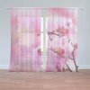 Sablio Záclony Květy Orchidey: 2ks 150x250cm