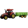 Traktor MaDe Traktor s českým hlasom IC so svetlom a zvukom na zotrvačník s prívesom 33 cm Traktor MaDe Traktor s českým hlasom IC so svetlom a zvukom na zotrvačník s prívesom 33 cm
