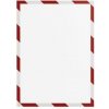 Magnetoplan Magnetický rámček A4 bezpečnostný červeno-biely 5 ks