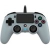 Gamepad Nacon Wired Compact Controller PS4 - strieborný (3499550360776) Gamepad Nacon Wired Compact Controller PS4 - strieborný (3499550360776)