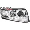 DAYLINE predné svetlá Skoda Fabia 99-07 chróm DAYLINE predné svetlá Skoda Fabia 99-07 chróm