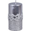Nohel Garden Sviečka ICE STAR VALEC vianočné d7x14cm Nohel Garden Sviečka ICE STAR VALEC vianočné d7x14cm