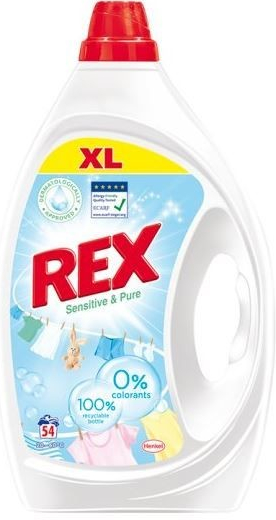 Rex prací gél Sensitive & Pure 54 PD