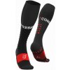 Kompresné lyžiarske podkolienky Compressport, FULL SOCKS RUN Čierna,Červená,Biela T3 Kompresné lyžiarske podkolienky Compressport, FULL SOCKS RUN Čierna,Červená,Biela T3