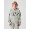 GAP dětská mikina s logem šedá
