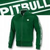 PitBull West Coast pánská SWJ mikina TAPE LOGO oldschool zelená