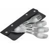 Black+Blum Sada príborov OUTDOOR sada 4 ks strieborná nerezová oceľ
