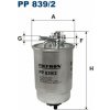 Palivový filter FILTRON PP 839/2 Palivový filter FILTRON PP 839/2
