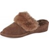 Dámske kožušinové papuče Dorka velúr Dámske kožušinové papuče Dorka velúr
