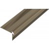 Acara schodová lišta bronz AP44/1 20x42mm 2,5m 5mm