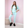 Fashionweek Dámska športová tepláková súprava QUEEN K6697 Farba: mentolová, Veľkosť: Universal Fashionweek Dámska športová tepláková súprava QUEEN K6697 Farba: mentolová, Veľkosť: Universal