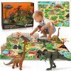 DINOSAUR Veľká Súprava Figúrok Dinosaurov KUFRÍK PODLOŽKA JURSKÝ SVET figúrky DINOSAUR Veľká Súprava Figúrok Dinosaurov KUFRÍK PODLOŽKA JURSKÝ SVET figúrky