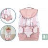 Klokanka s batohom Backpack Natur D'Amour Baby Nurse Smoby pre 42 cm bábiku nastaviteľné ramienka a vrecko pre fľašku Klokanka s batohom Backpack Natur D'Amour Baby Nurse Smoby pre 42 cm bábiku nastaviteľné ramienka a vrecko pre fľašku
