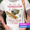 Tričko s potlačou FARMÁR Dámsky Biela 3XL Tričko s potlačou FARMÁR Dámsky Biela 3XL