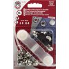Kohinoor Druky kovové 15 mm, tmavě hnědé Kohinoor Druky kovové 15 mm, tmavě hnědé