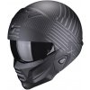SCORPION prilba EXO-COMBAT II Miles matt black/silver - M SCORPION prilba EXO-COMBAT II Miles matt black/silver - M