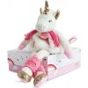 Doudou Darčeková sada - Plyšový jednorožec 22 cm Doudou Darčeková sada - Plyšový jednorožec 22 cm