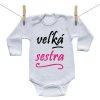 Boodyy Body s dlhým rukávom Veľká sestra 92 (18-24 mesiacov) Boodyy Body s dlhým rukávom Veľká sestra 92 (18-24 mesiacov)
