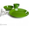 GSI Outdoors Cascadian 1 Person Table Set súprava riadu, zelená GSI Outdoors Cascadian 1 Person Table Set súprava riadu, zelená