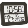 TFA Dostmann 60.4512.01 DCF nástenné hodiny 25.8 cm x 21.2 cm x 3 cm čierna; 60.4512.01 TFA Dostmann 60.4512.01 DCF nástenné hodiny 25.8 cm x 21.2 cm x 3 cm čierna; 60.4512.01