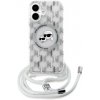 Karl Lagerfeld IML Monogram Crossbody K&CH Heads MagSafe pre iPhone 16 Transparent Karl Lagerfeld IML Monogram Crossbody K&CH Heads MagSafe pre iPhone 16 Transparent