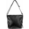 TESSA dámska crossbody koženková kabelka Čierna TESSA dámska crossbody koženková kabelka Čierna