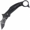 FOX knives WIHONGI TACTICAL, MOA N690CO BLACK IDRO.STONEWASHED BLADE,G10 BLACK FX-653 FOX knives WIHONGI TACTICAL, MOA N690CO BLACK IDRO.STONEWASHED BLADE,G10 BLACK FX-653
