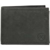 Čierna kožená peňaženka pre pánov Čierna kožená peňaženka pre pánov